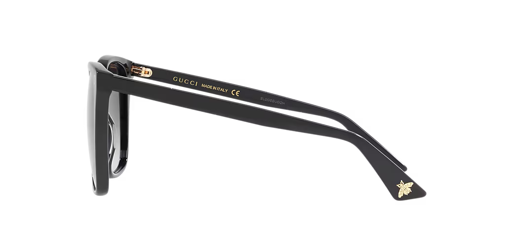 Gucci GG0022S 001 Luxury Black Designer Sunglasses